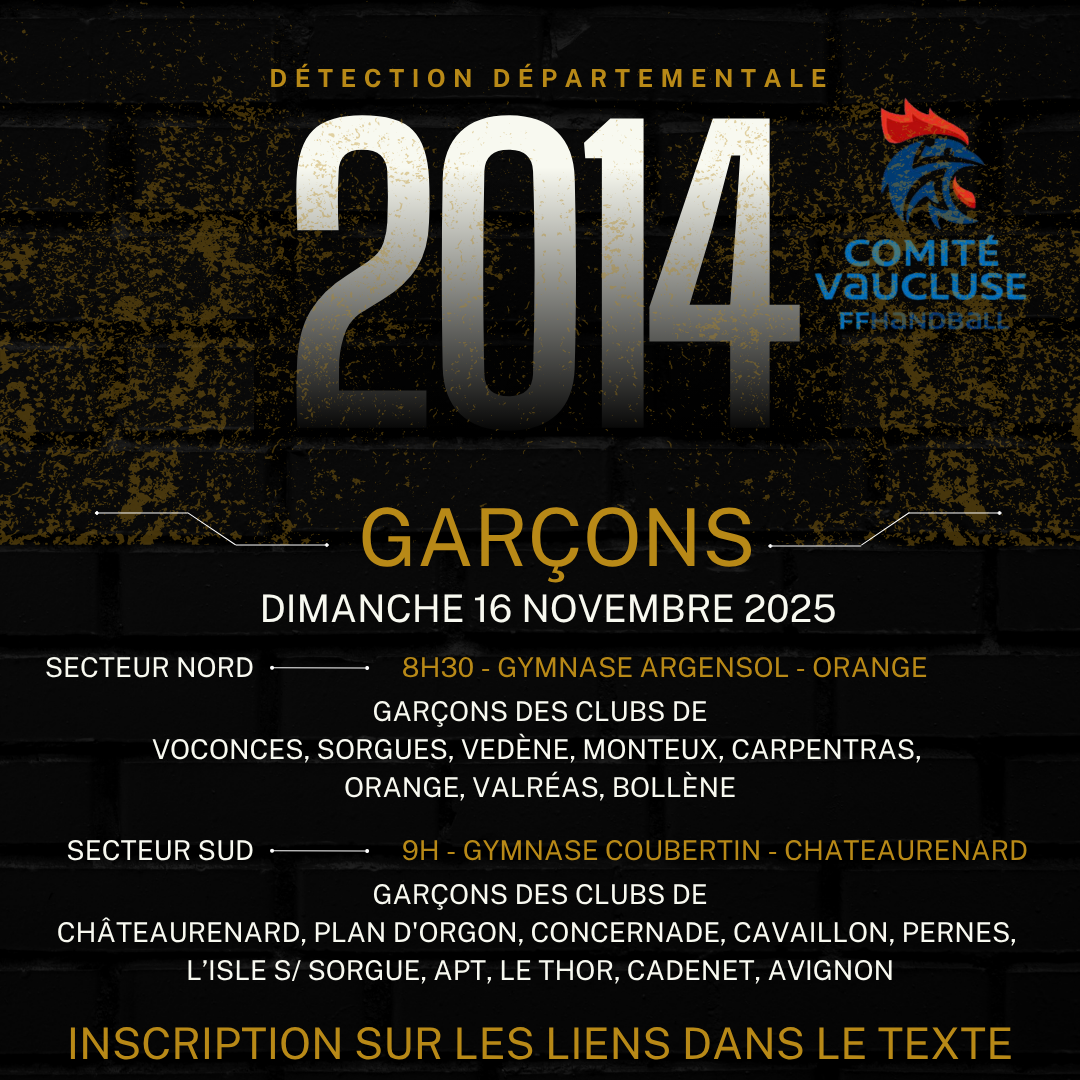 Détection 2014